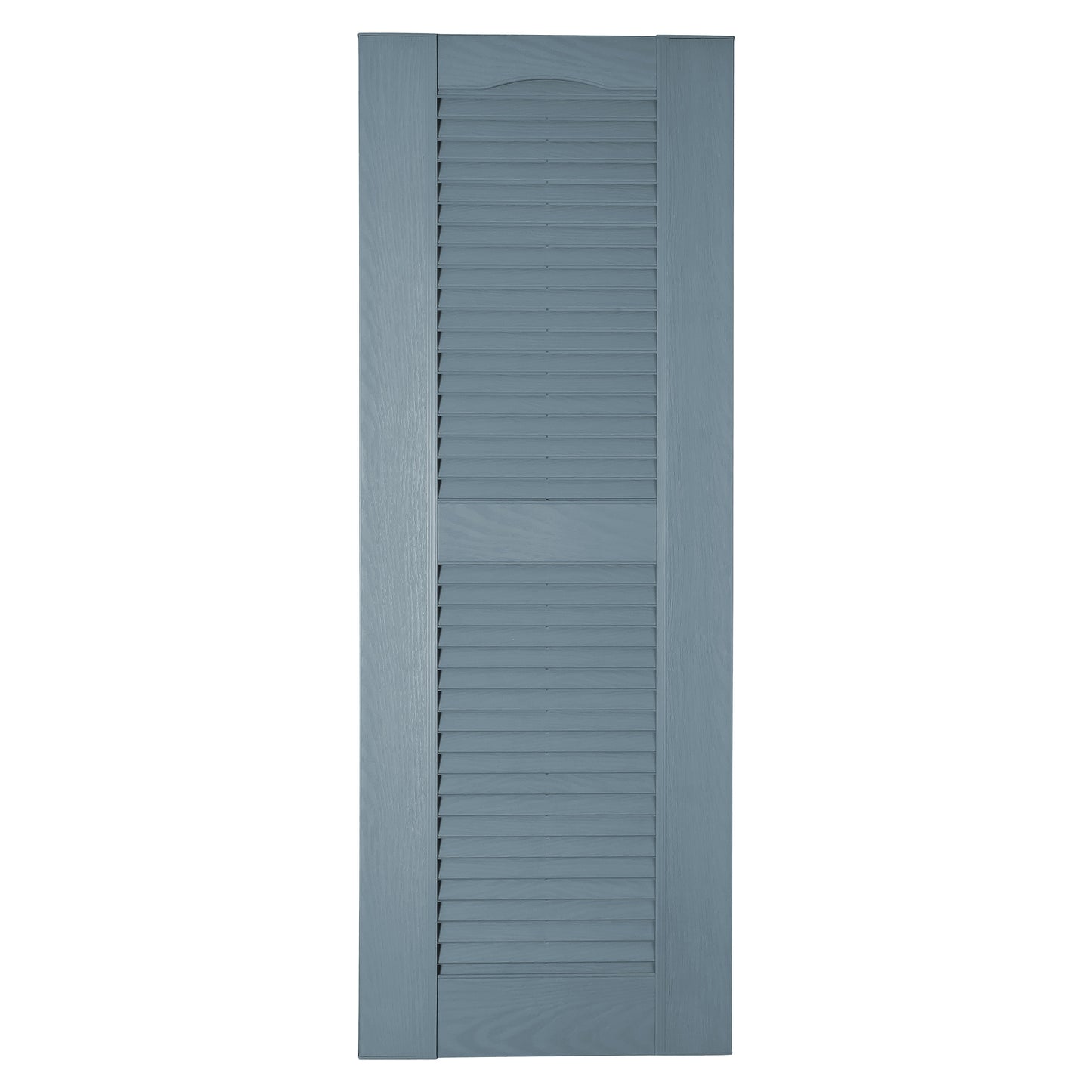 RELIABILT 17.75-in W x 76-in H Colonial Blue Louvered Polypropylene Exterior Shutters ( 2 -Pack )