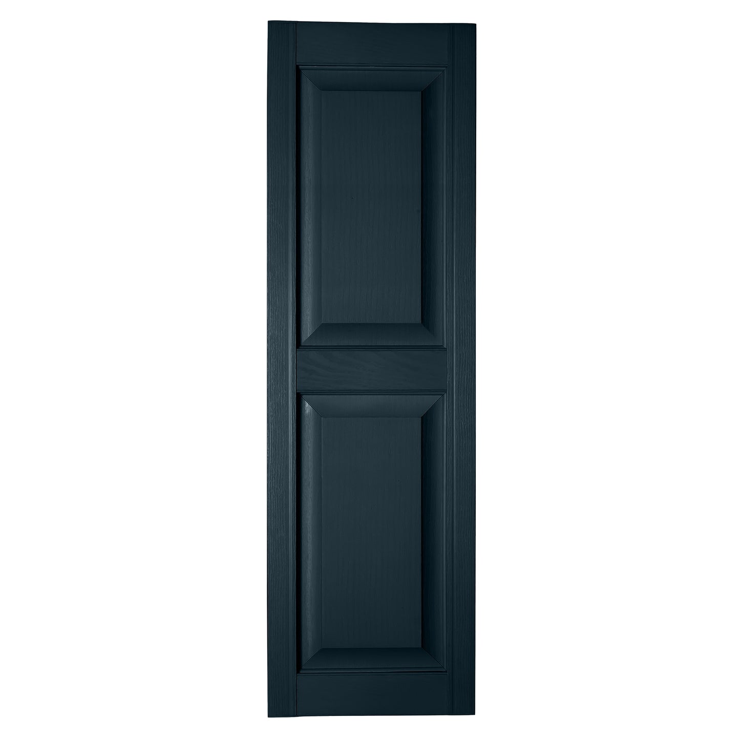 RELIABILT 14.5-in W x 84-in H Bedford Blue Raised panel Polypropylene Exterior Shutters ( 2 -Pack )