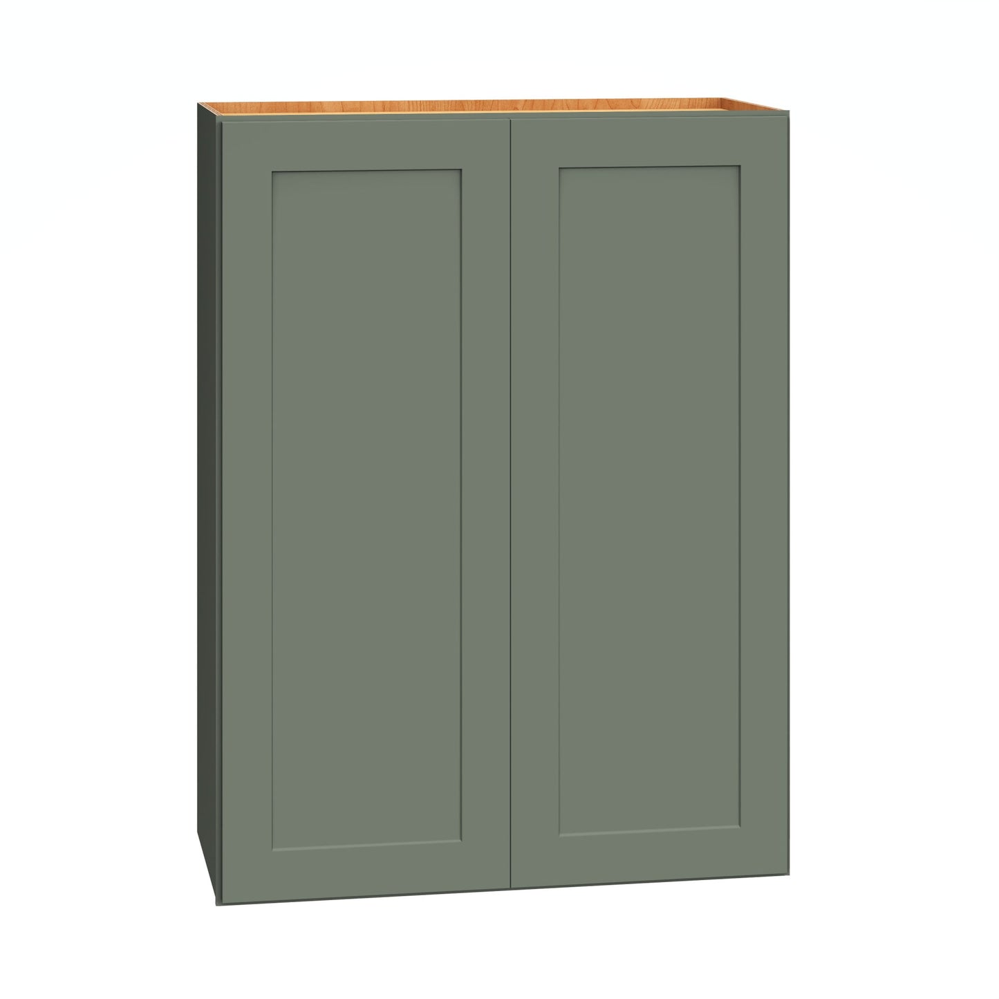 Diamond Express Jamestown 27-in W x 36-in H x 12-in D Retreat Green Wall Fully Assembled Plywood Cabinet Recessed Panel Shaker