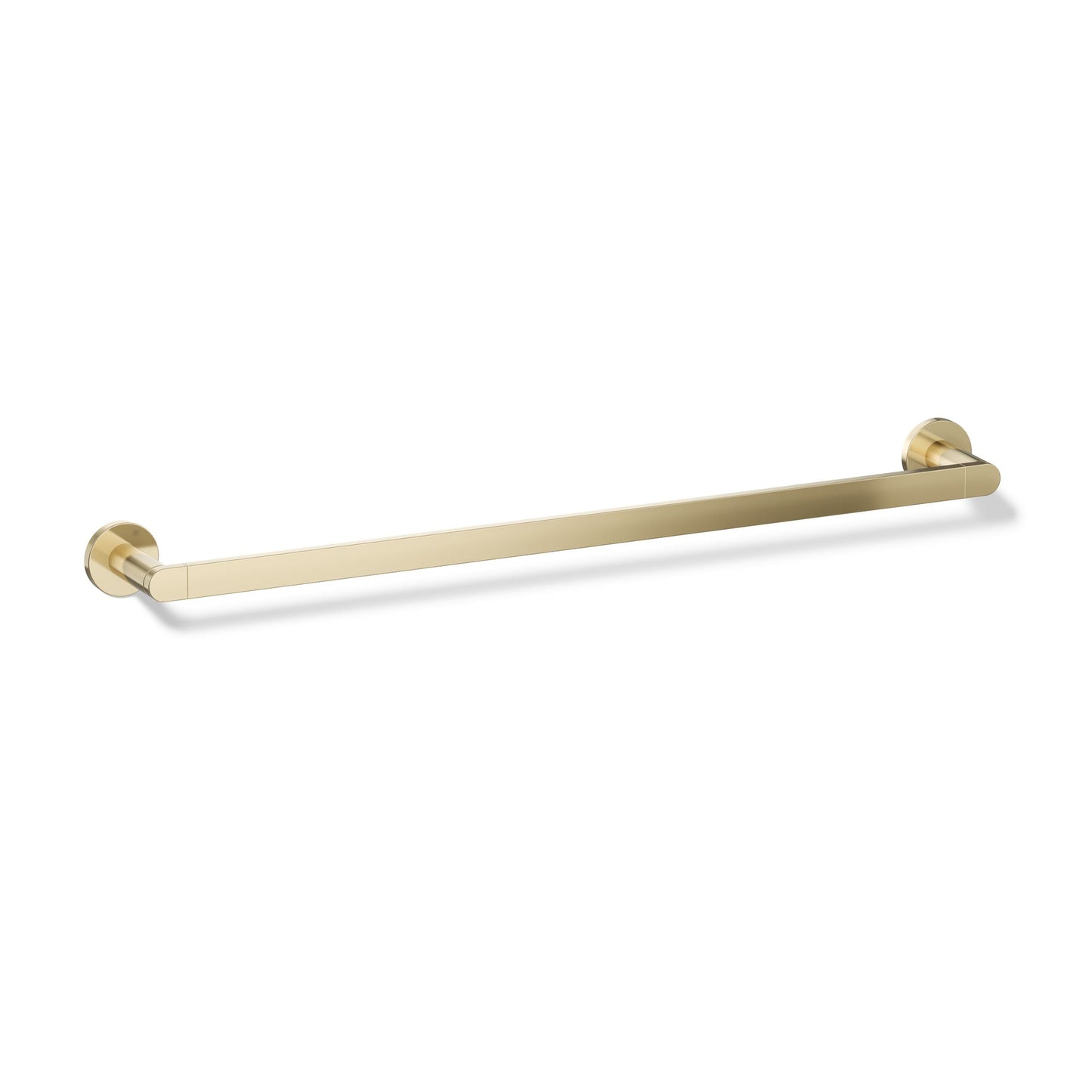 KOHLER Composed 26-in Adjustable VibrantFrenchGold Wall mount Single Towel Bar