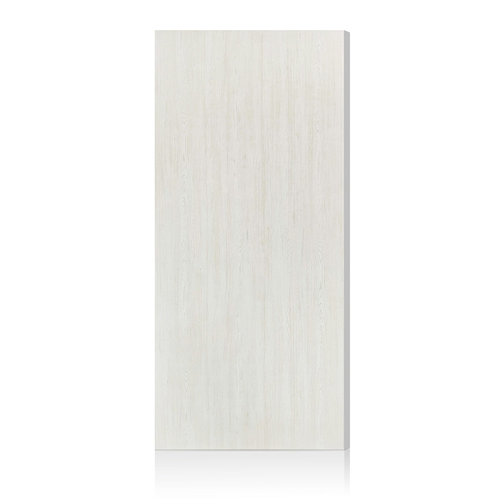 CALHOME 28-in x 80-in White Flush Textured Hollow core Prefinished MDF Slab Door