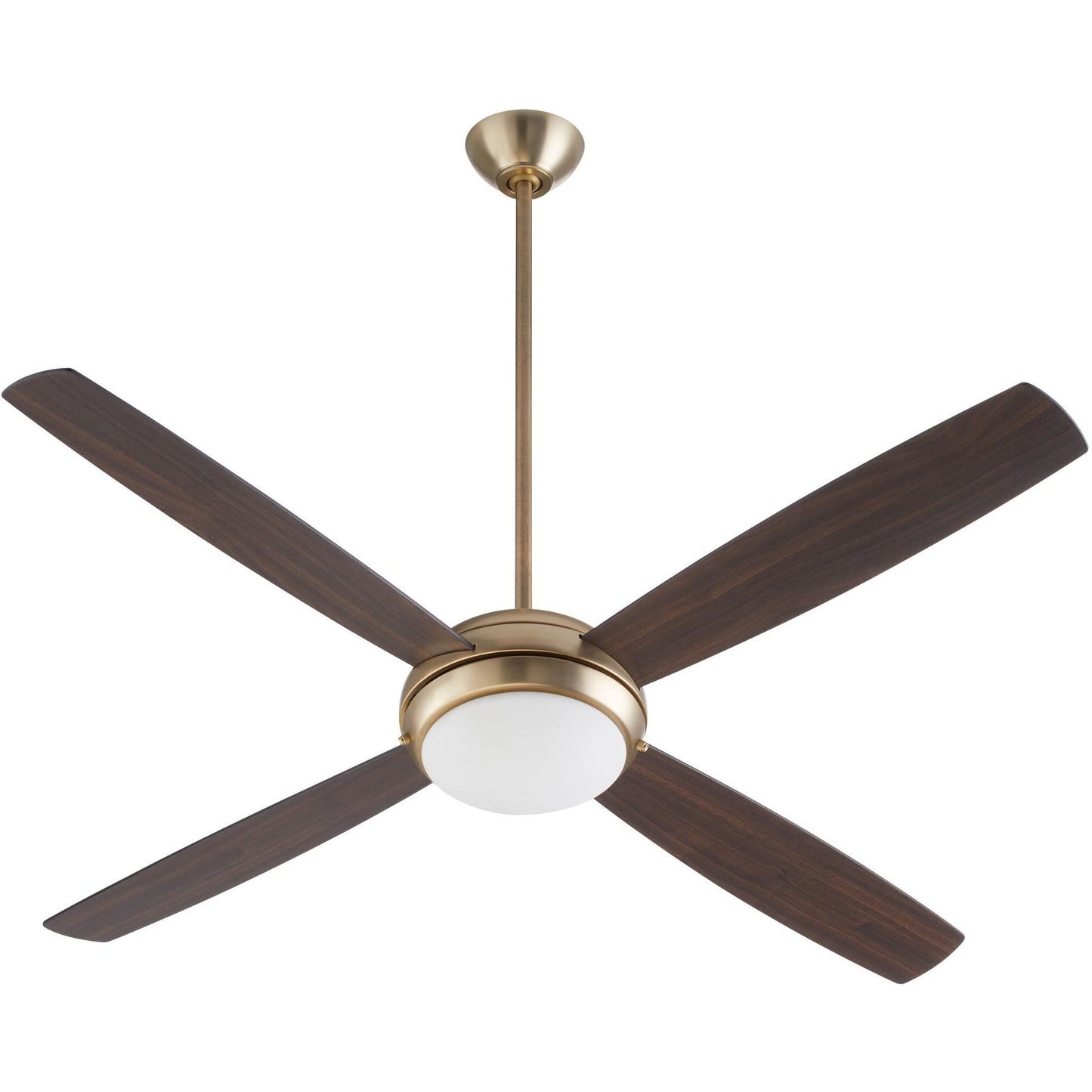 Quorum International Expo 4 Blade Ceiling Fan with Light Kit 60 Inches Wide by Quorum