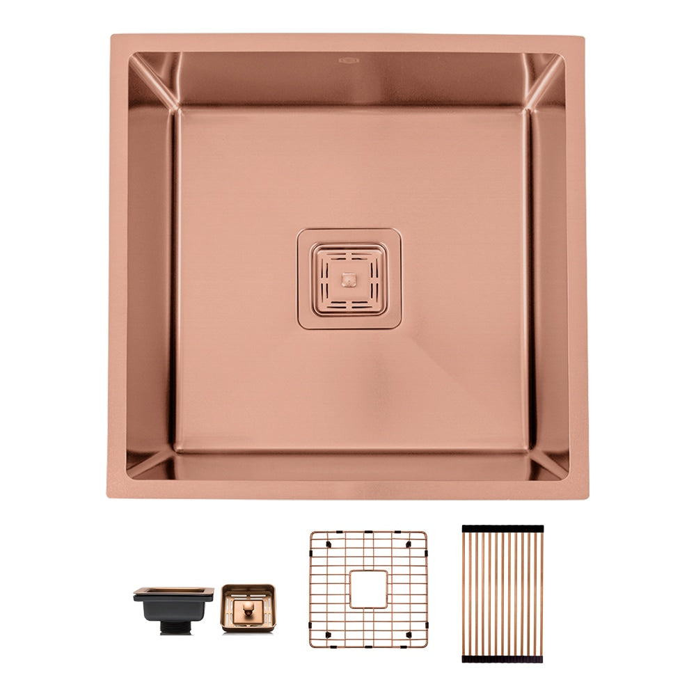 Strictly Kitchen + Bath Designer 18-in L x 18-in W Stainless steel Undermount Commercial/Residential Bar Sink