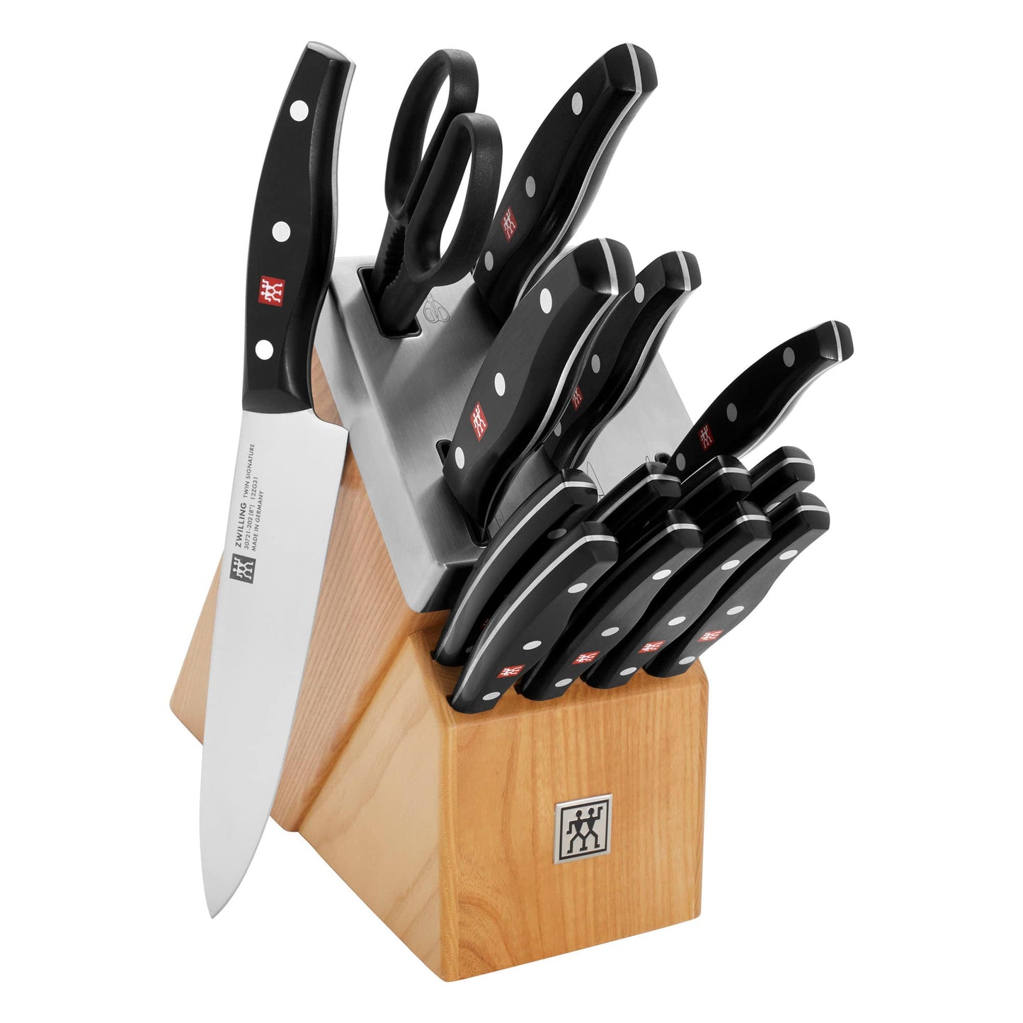Zwilling TWIN Signature 15-pc Self-Sharpening Knife Block Set