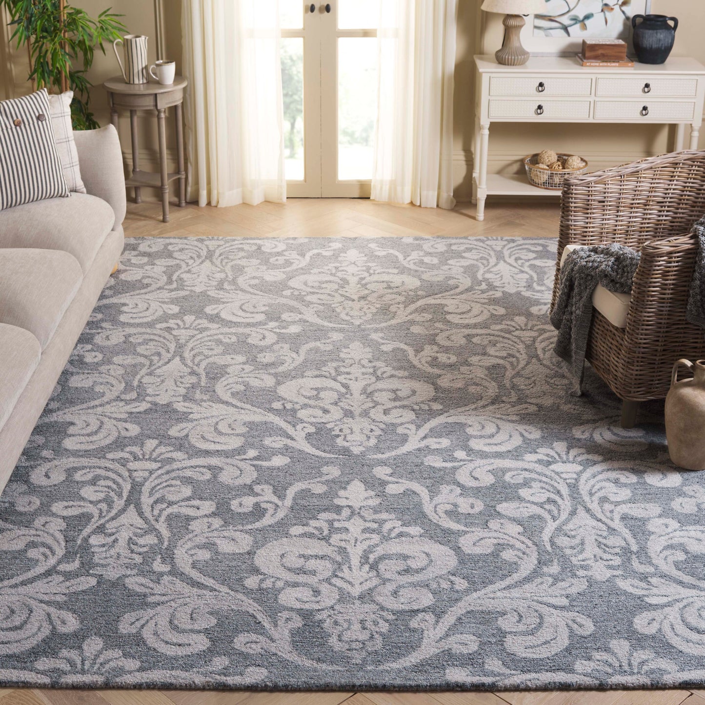 Safavieh Anatolia 405 Gray Traditional 6ft x 9ft Medium Rectangle Rug