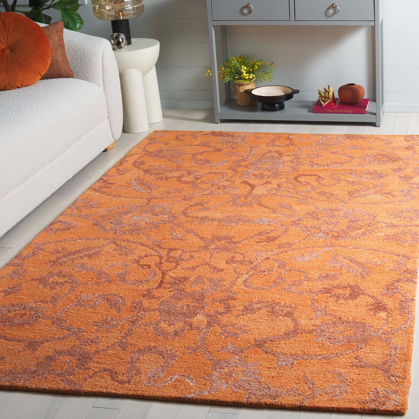 Safavieh Anatolia 401 Rust Traditional 5ft x 8ft Medium Rectangle Rug