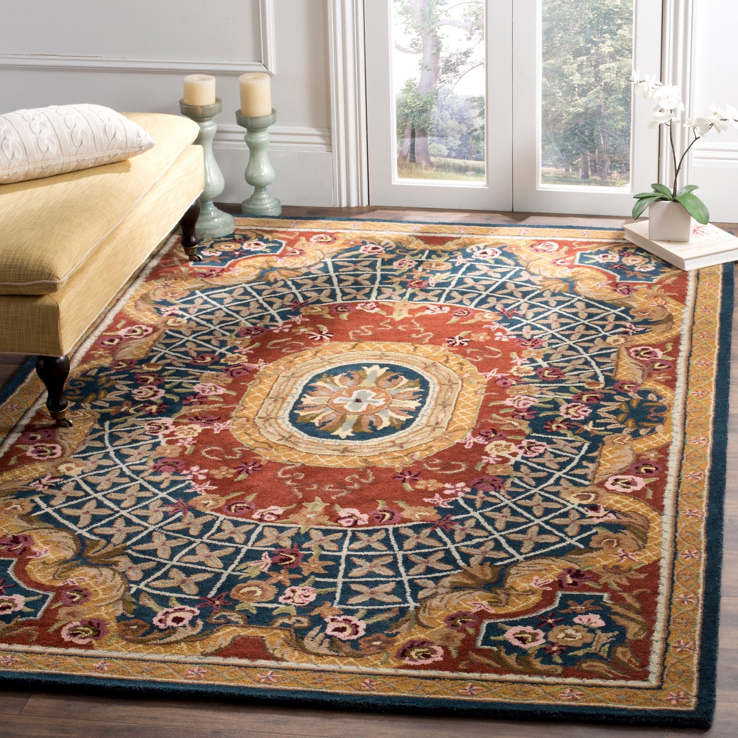 Safavieh Cl304 Assorted Traditional 6ft x 9ft Medium Rectangle Rug
