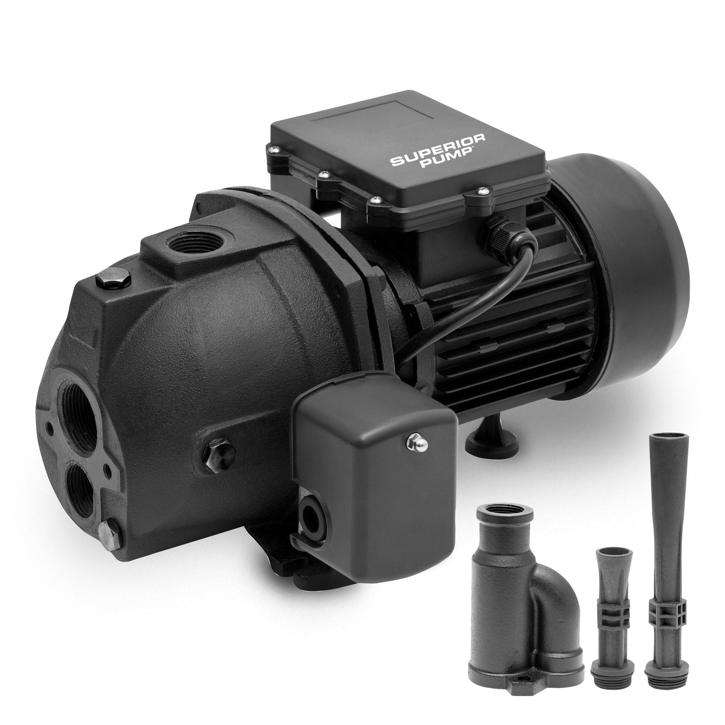 Superior Pump 1-HP 115 -Volt 13.2-Gallon Cast iron Convertible jet well pump