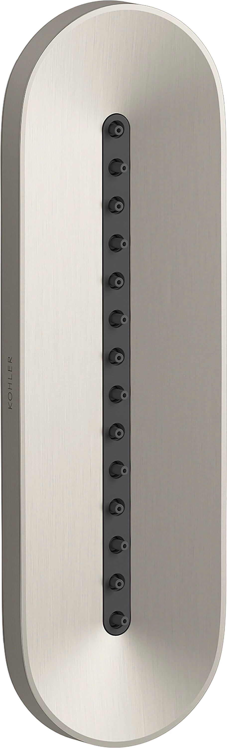 KOHLER Statement 1 -Spray VibrantBrushedNickel Round High Pressure Shower Head 2.5 GPM