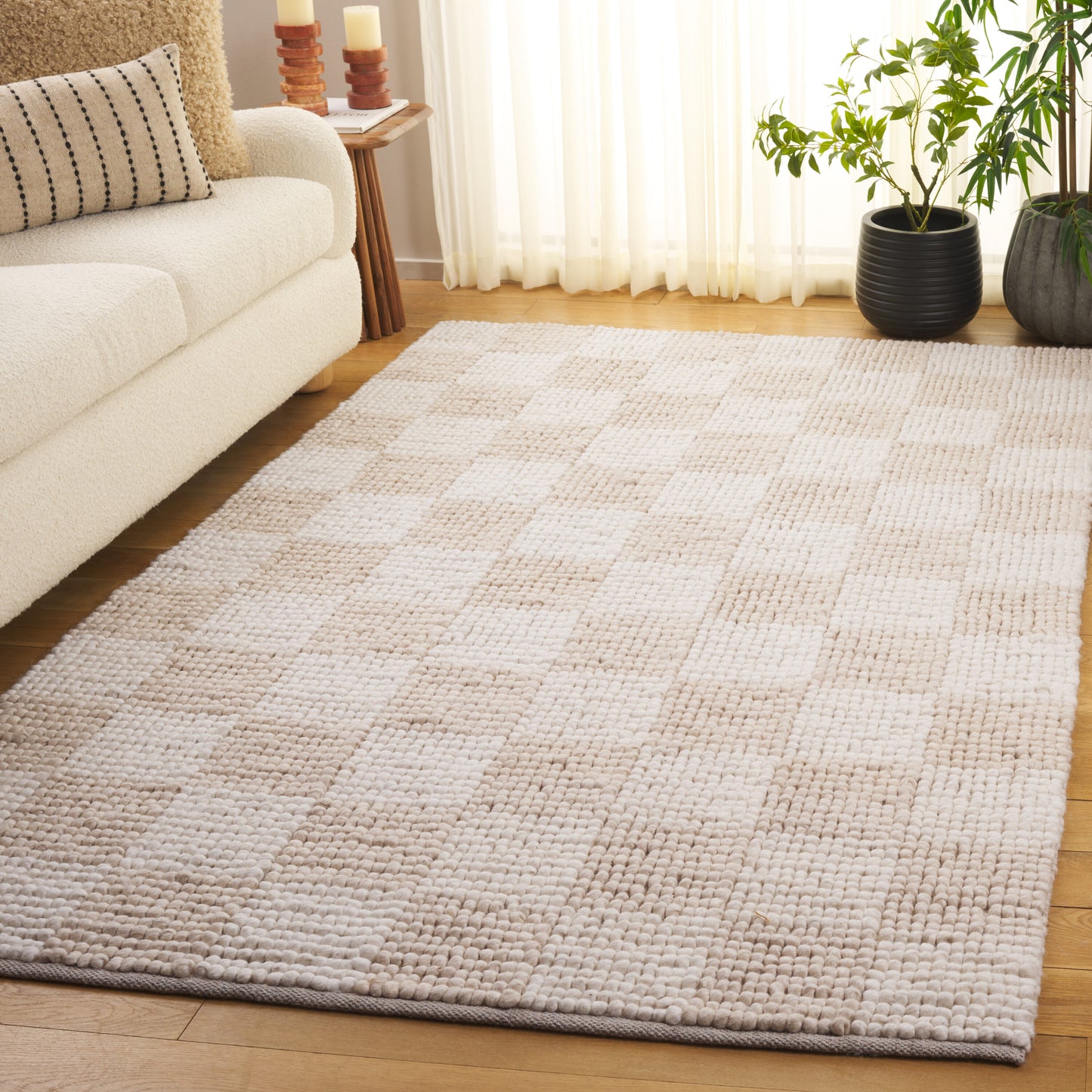 Safavieh Natura 288 Beige/Ivory Contemporary 5ft x 8ft Medium Rectangle Rug
