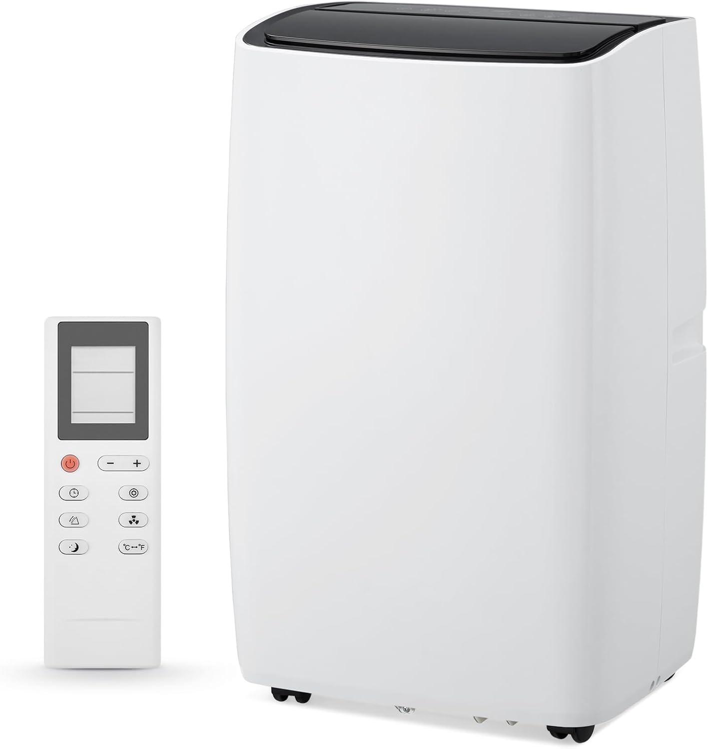 WhizMax Portable Air Conditioner - 12000 BTU Cooling Heating - 3 Speeds - Eco R32 - 750 Sq Ft