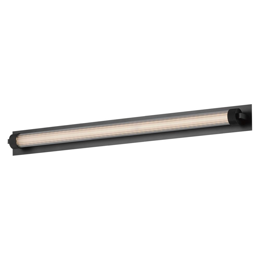 ET2 Doric 1-Light Black Led Wall Sconce
