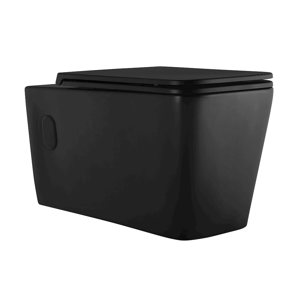 Swiss Madison Concorde Wall Hung Toilet Bowl Matte Black