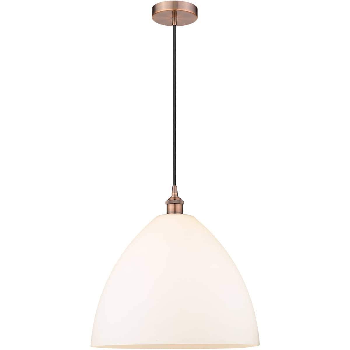 Innovations Lighting 616-1P-AC-GBD-161 Edison Dome Pendant Antique Copper