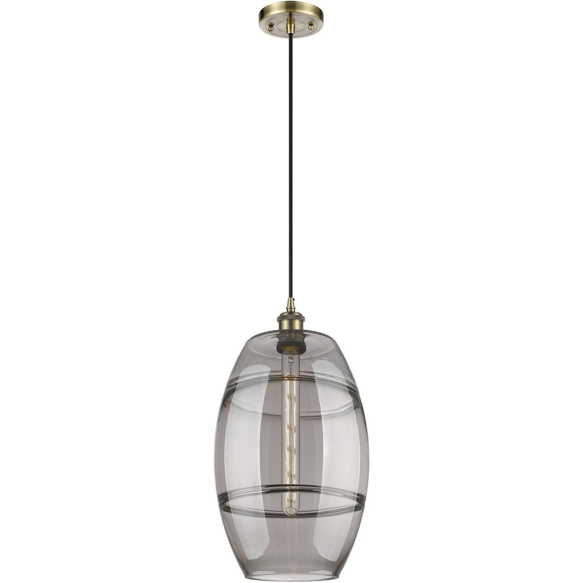 Innovations Lighting 516-1P-AB-G557-10SM Ballston Vaz Mini Pendant Antique Brass