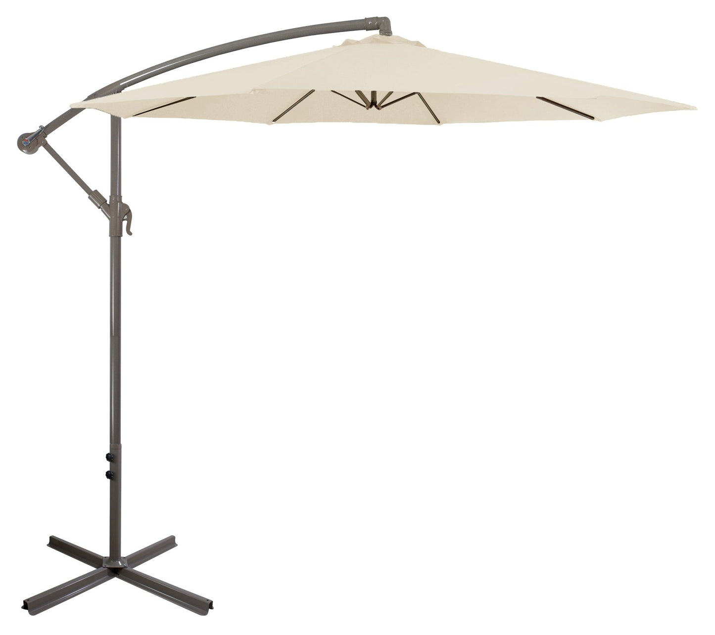 Northlight 10' Offset Outdoor Patio Umbrella with Crank