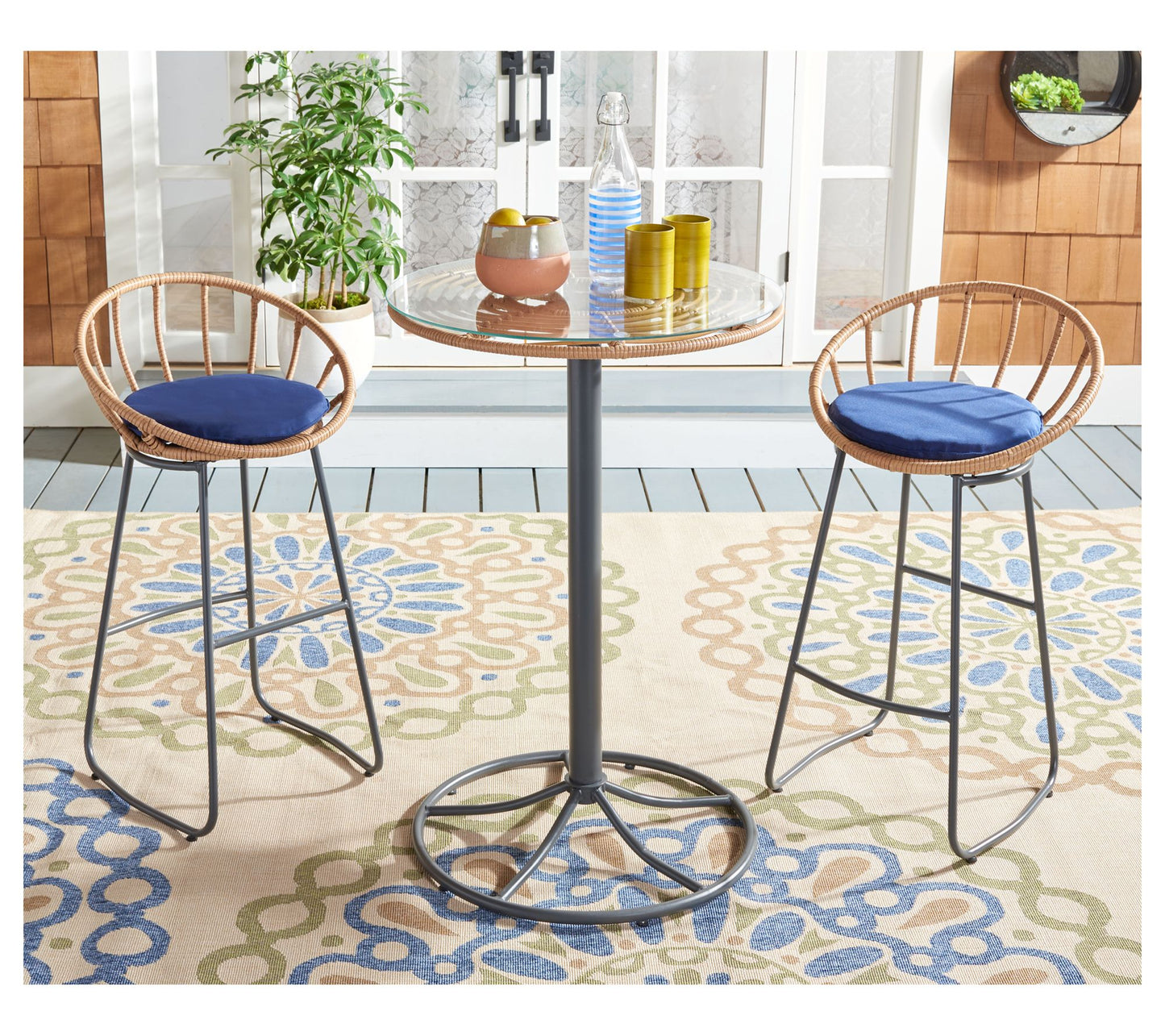 Safavieh 3 Piece Lounger Set