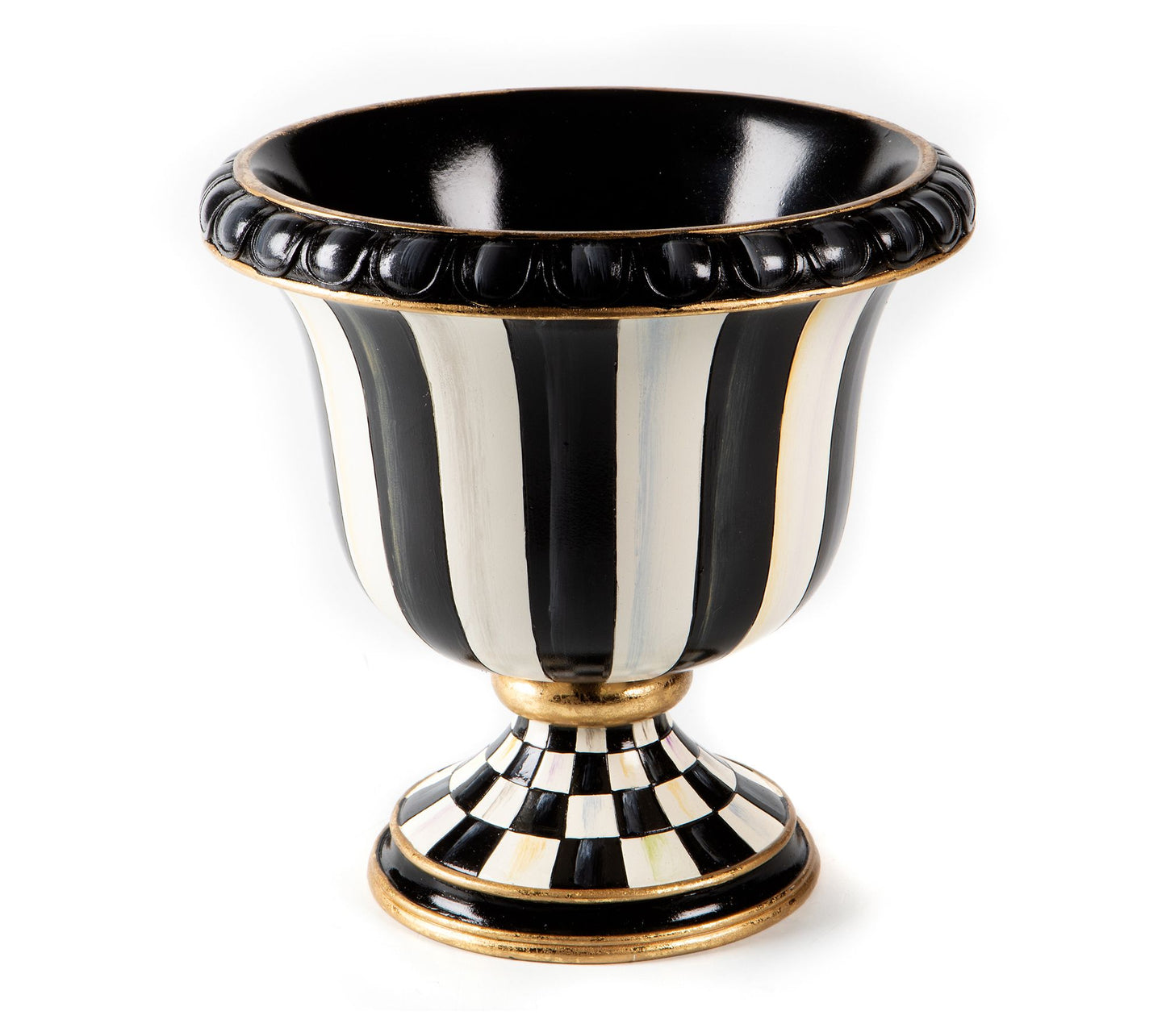 MacKenzie-Childs Courtly Stripe Tabletop Urn