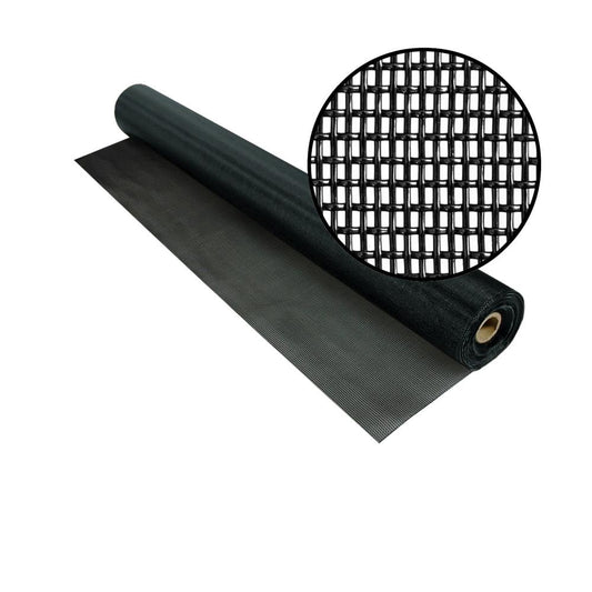 Phifer PetScreen#174 3-ft x 100-ft Black Polyester Screen mesh