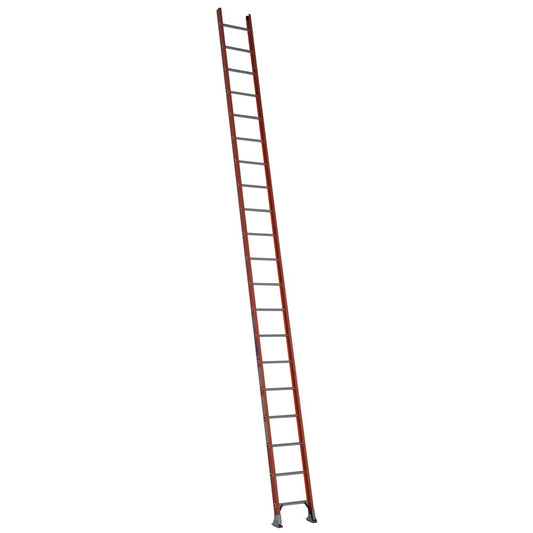 Werner D6200-1 20-ft Fiberglass Type 1A-300-lb Load Capacity Straight Ladder D6220-1