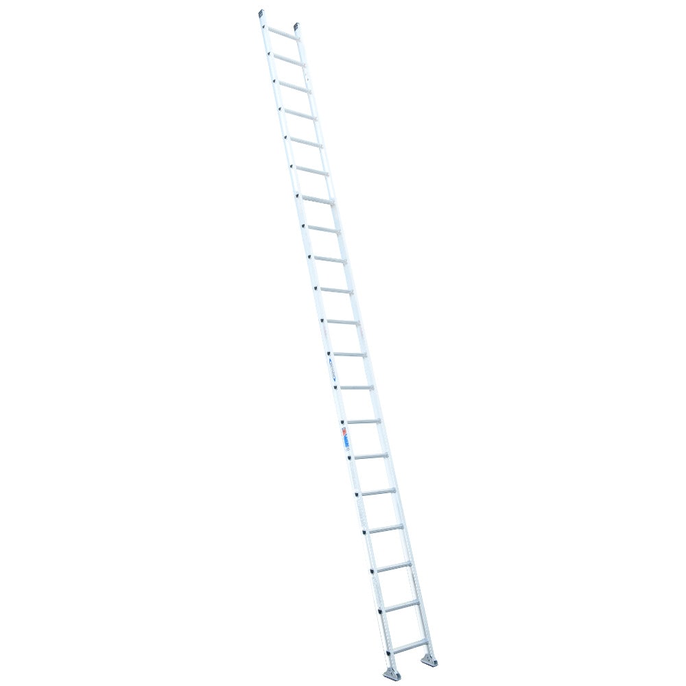 Werner D1500-1 20-ft ( 22-ft Reach Height ) Aluminum Type 1A - 300 lbs. Load Capacity Straight Extension Ladder