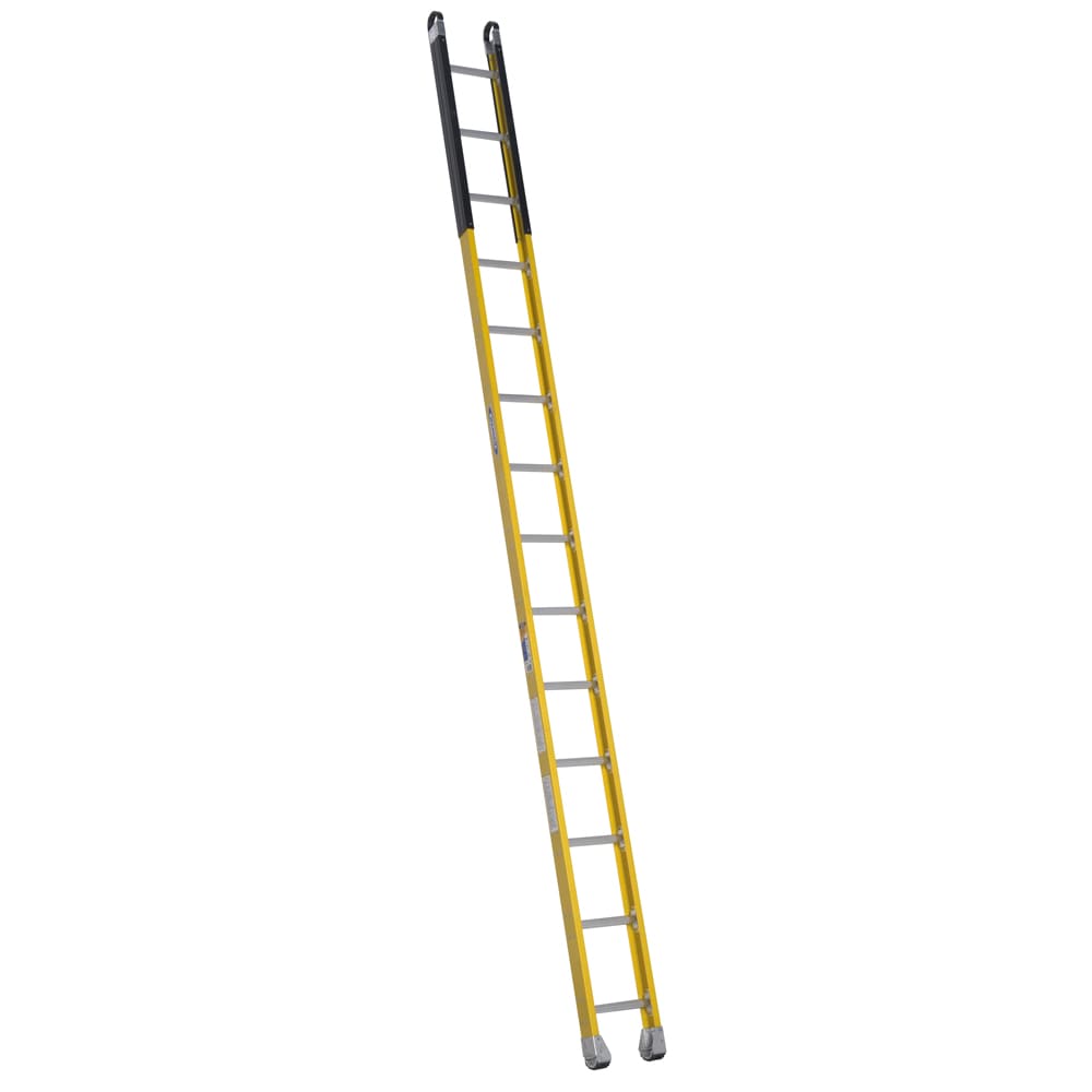 Werner M7100-1 14-ft Fiberglass Type 1AA-375-lb Load Capacity Manhole Ladder M7114-1