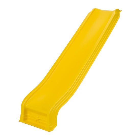 PlayStar Yellow Scoop Slide for Residential Use - Durable Plastic Construction - Recommended for Ages 2-10
