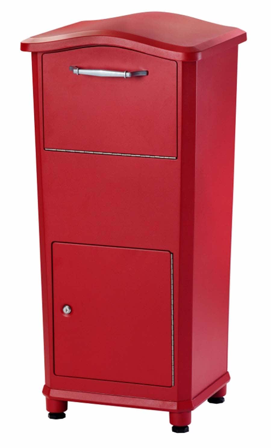 Architectural Mailboxes Elephantrunk Metal Extra Large Mailbox Red