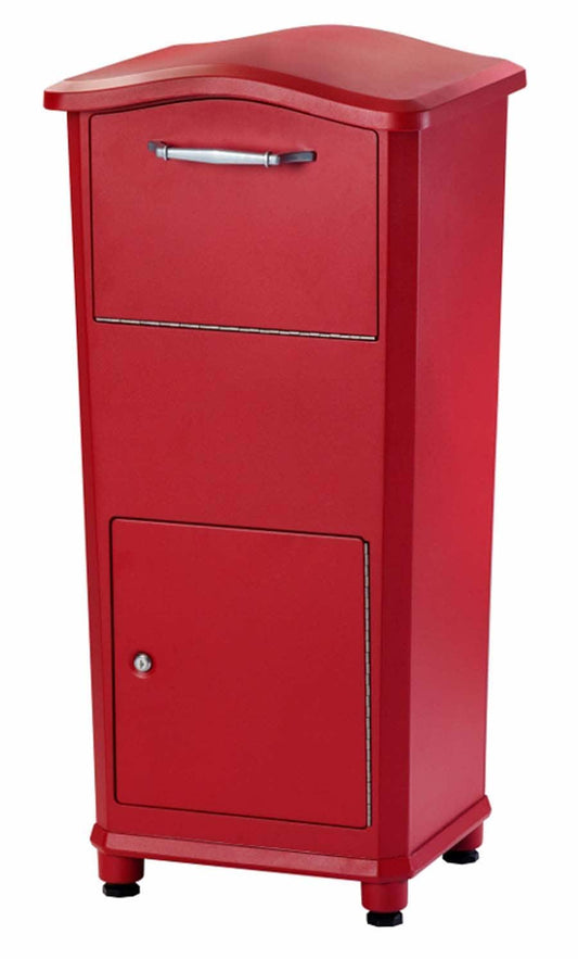 Architectural Mailboxes Elephantrunk Metal Extra Large Mailbox Red