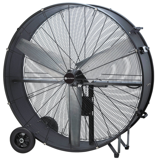 Utilitech 42-in 120 -Volt High Velocity Indoor Black Industrial Fan