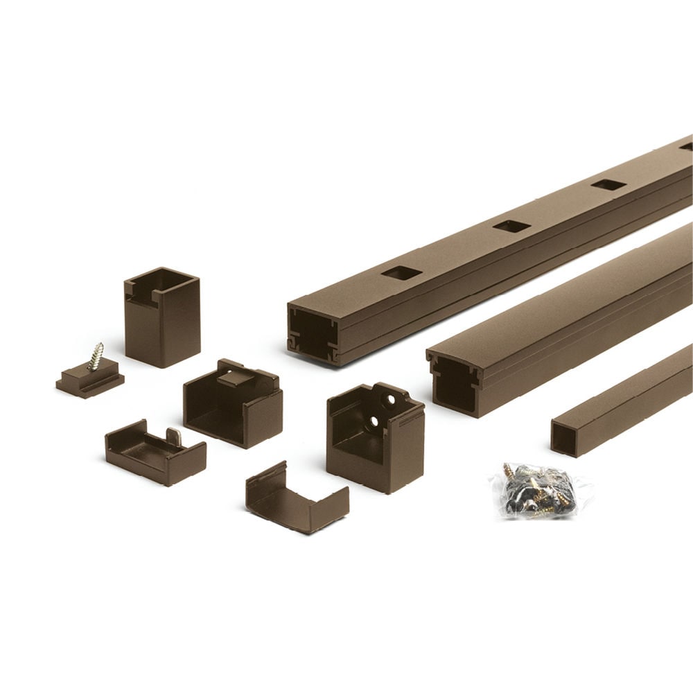 Trex Signature 8-ft x 36-in Bronze Aluminum Deck Rail Kit