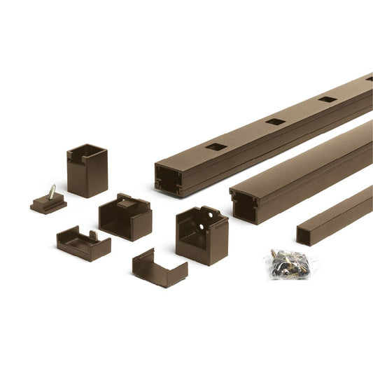 Trex Signature 8-ft x 36-in Bronze Aluminum Deck Rail Kit