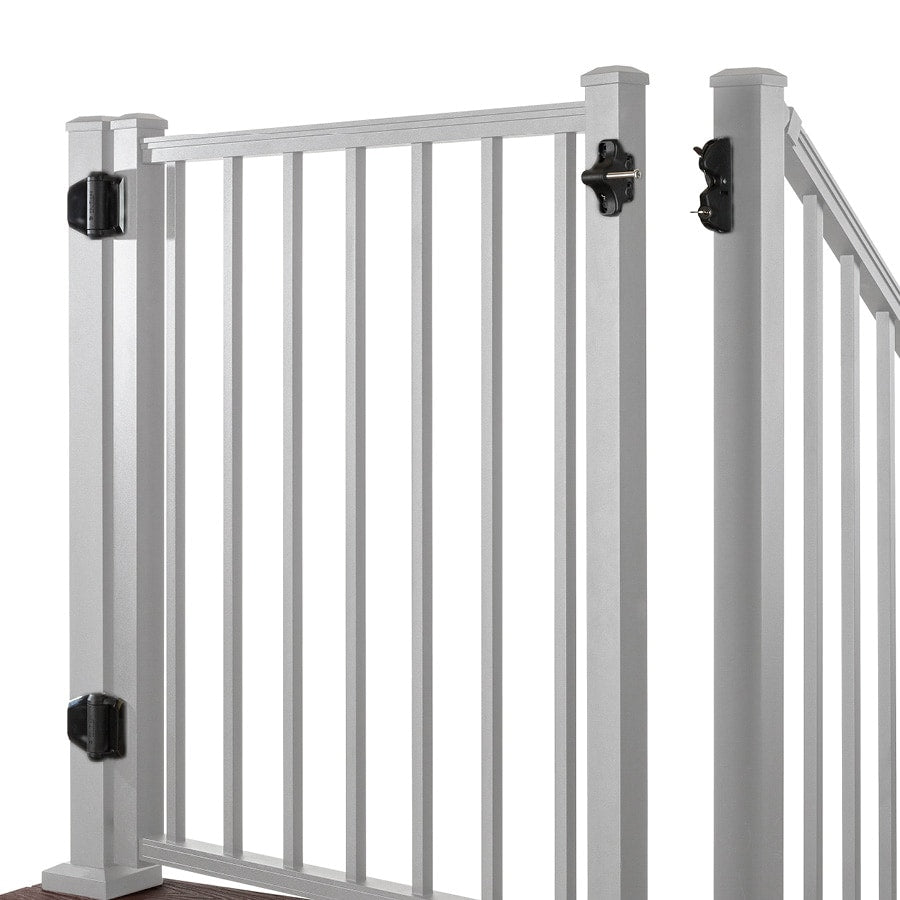 Trex 48-in L x 36-in H Classic White Aluminum Deck Railing Gate