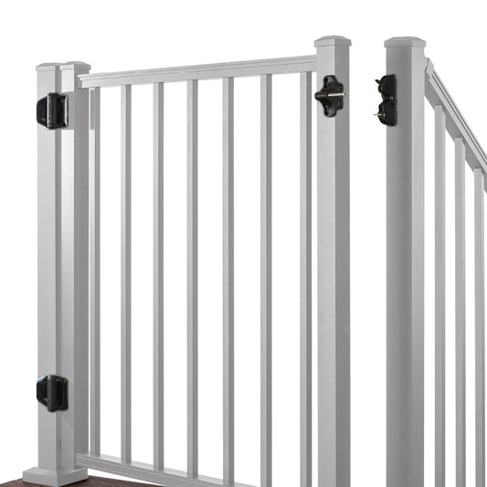 Trex 48-in L x 36-in H Classic White Aluminum Deck Railing Gate