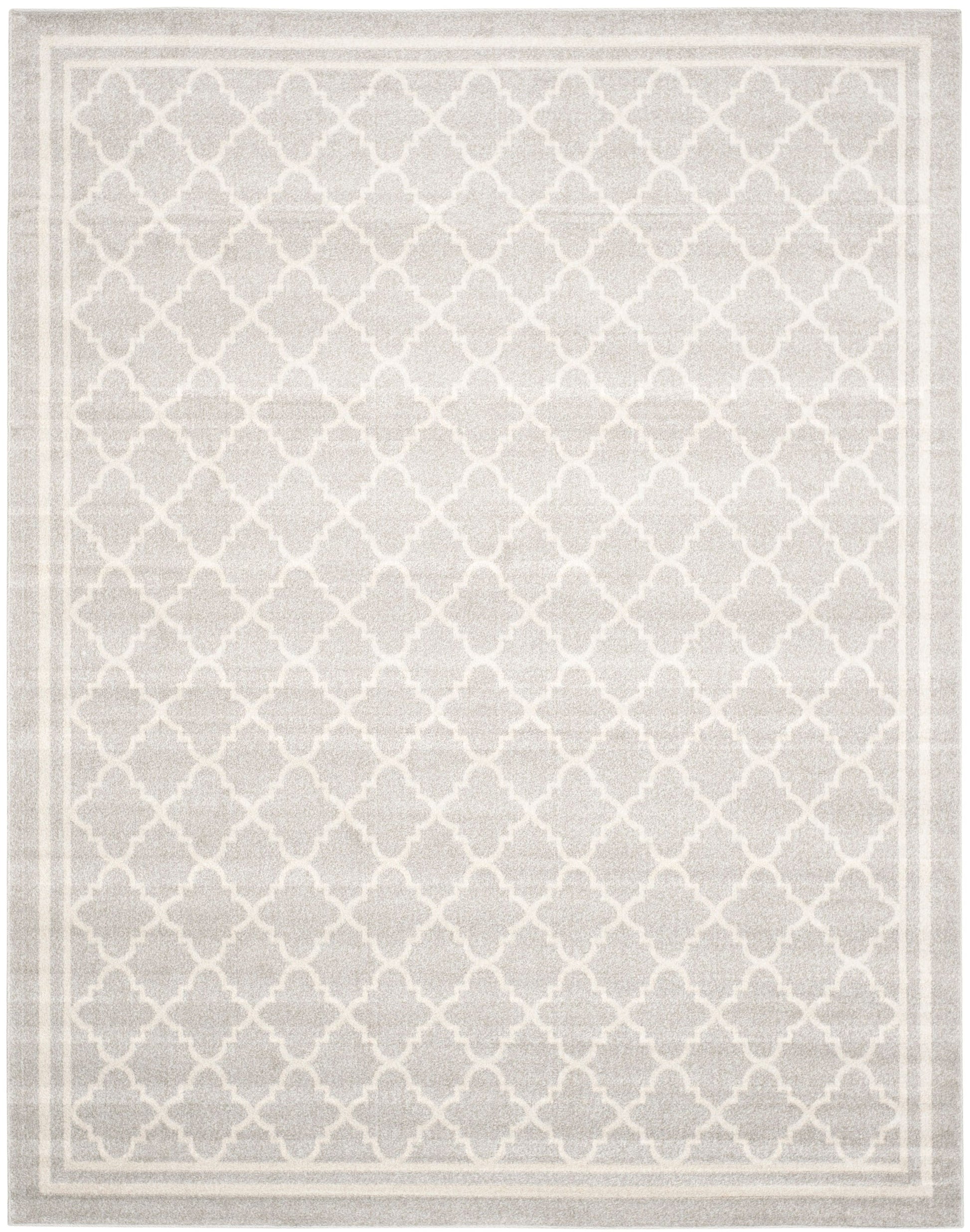 Safavieh Amherst Kelly 11 x 15 (ft) Loomed Synthetic Gray/Beige Rectangular Indoor Trellis Area rug