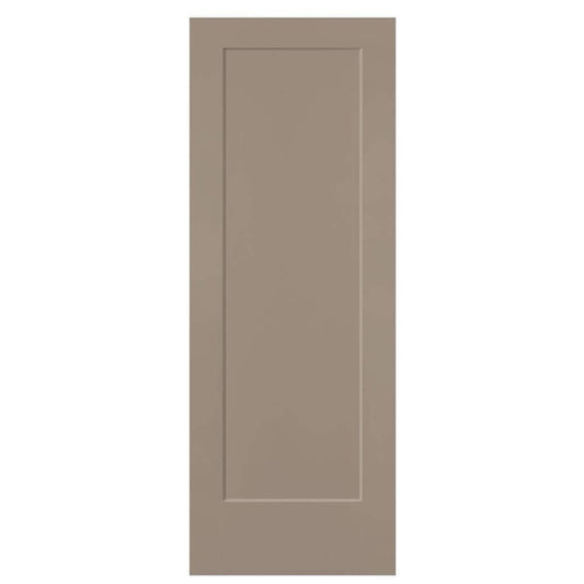 Masonite Lincoln Park 28-in x 80-in Sand Piper 1-panel Smooth Solid core Prefinished Molded composite Slab Door