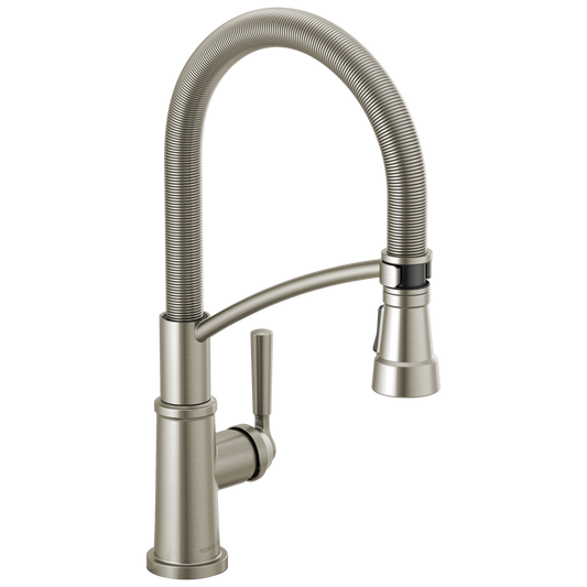 Peerless Westchester Stainless Steel Single Handle Deck-mount Pull-down Kitchen Faucet