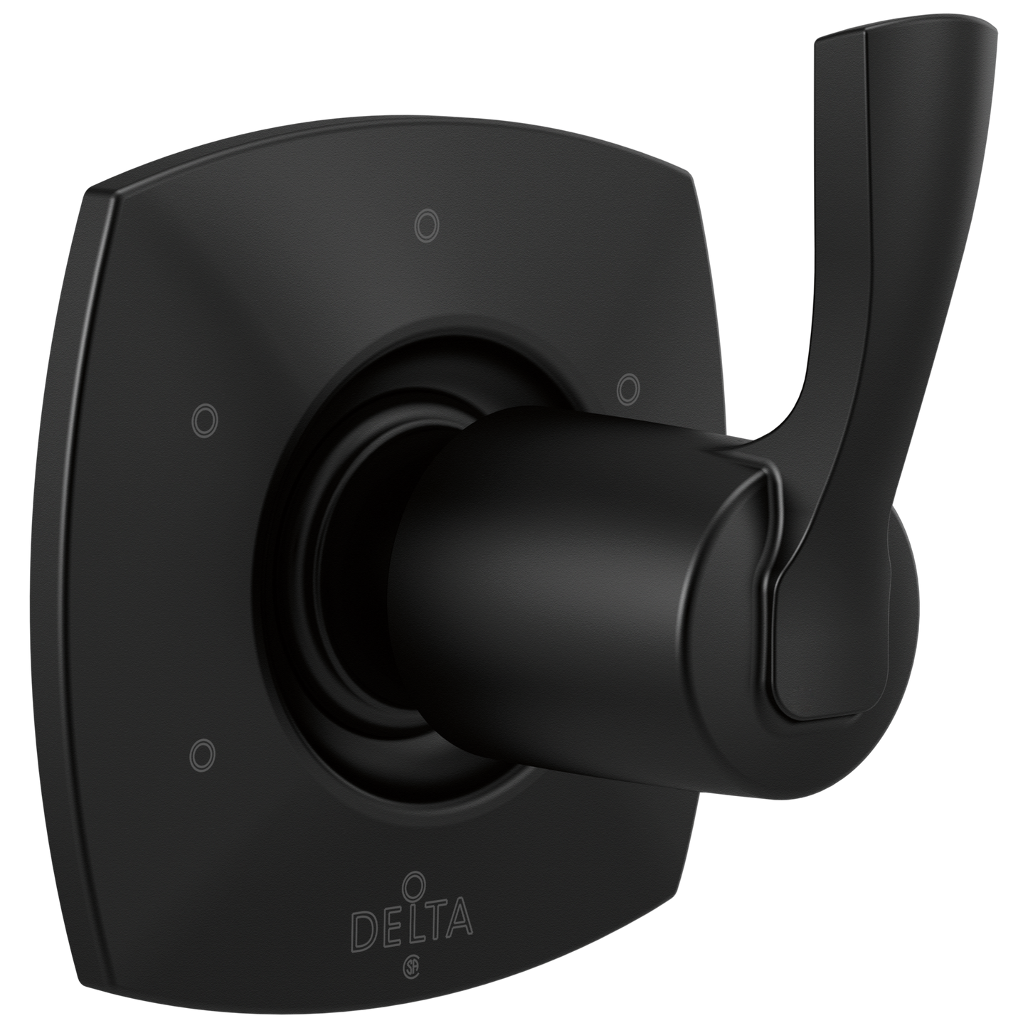 Delta Stryke Matte Black 2.75-in Universal Bathtub/Shower Diverter 0.5-in -ID