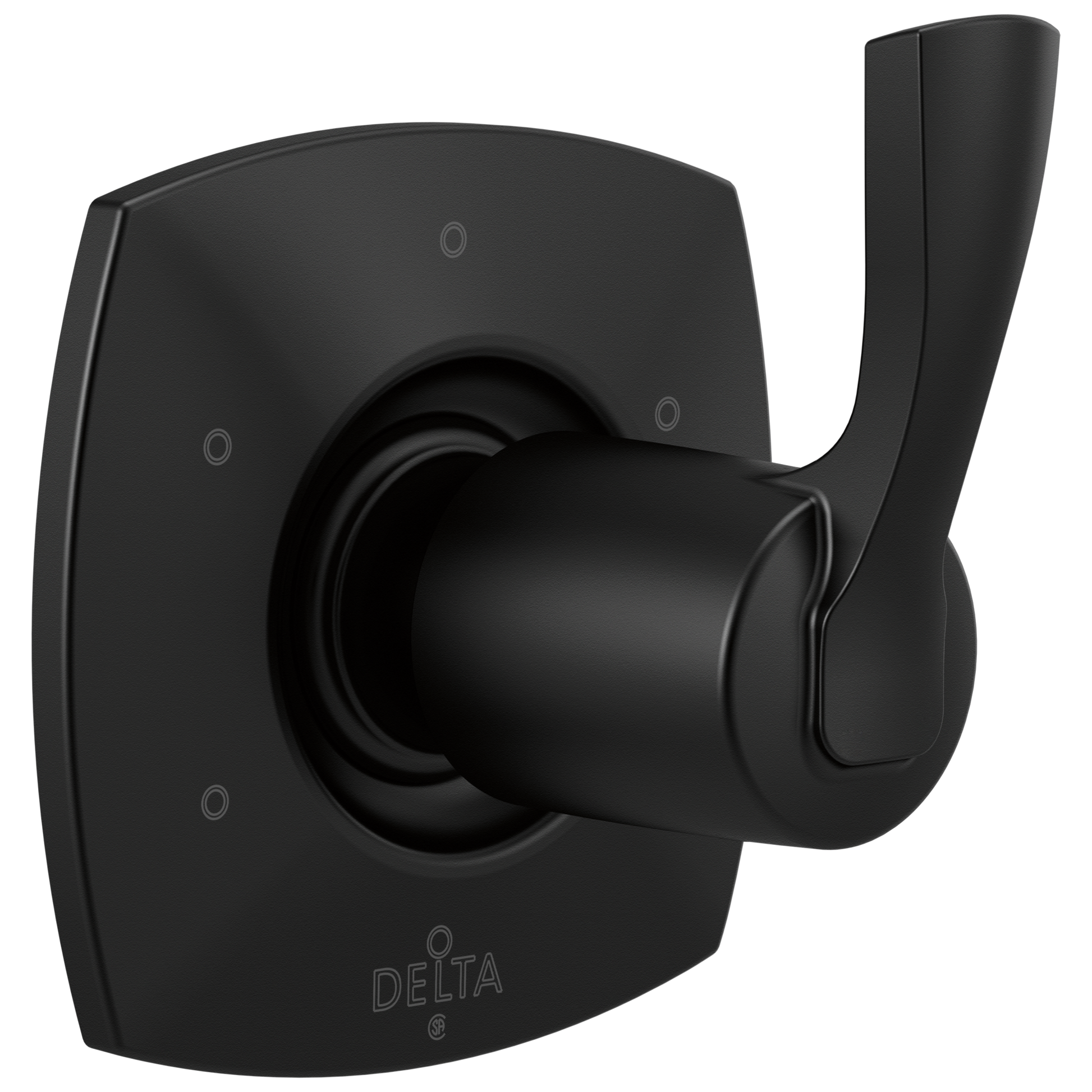 Delta Stryke Matte Black 2.75-in Universal Bathtub/Shower Diverter 0.5-in -ID
