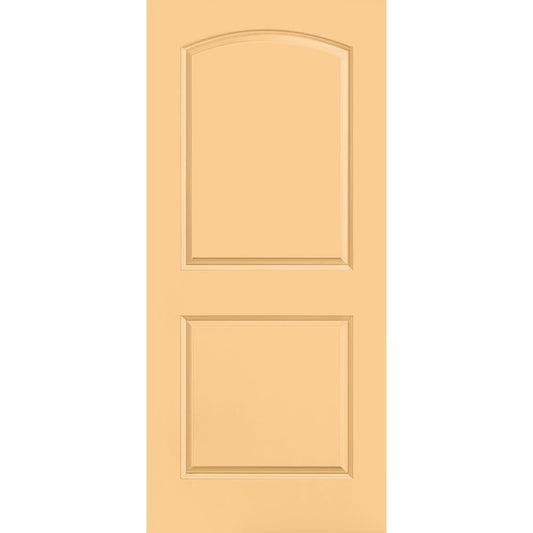 Masonite Roman 36-in x 80-in Marigold 2-panel Smooth Solid core Prefinished Molded composite Slab Door