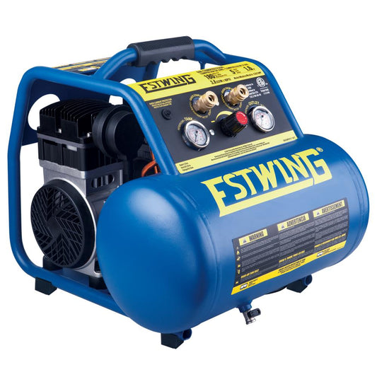Estwing 5-Gallon Portable Electric 180 PSI Horizontal Air Compressor E5GCOMP