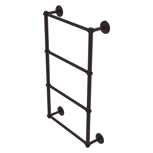 Allied Brass Monte Carlo 30-in double Antique Bronze Wall mount 4-tier Towel Bar