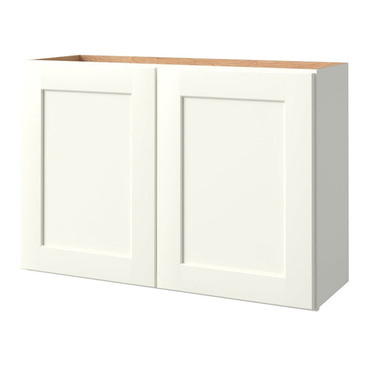allen + roth Aveley 36-in W x 21-in H x 12-in D Linen Wall Fully Assembled Cabinet Flat Panel Shaker