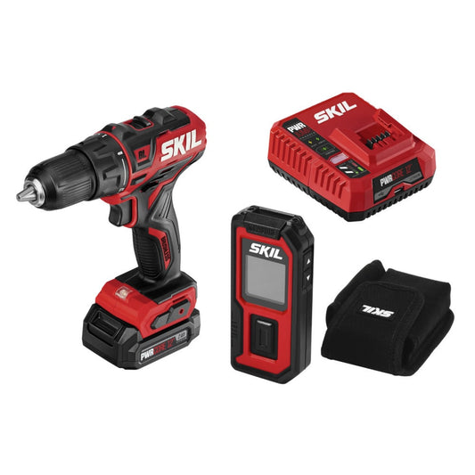 SKIL 12-volt 2-Tool Brushless Power Tool Combo Kit (1-Battery Included and Charger Included) CB737501
