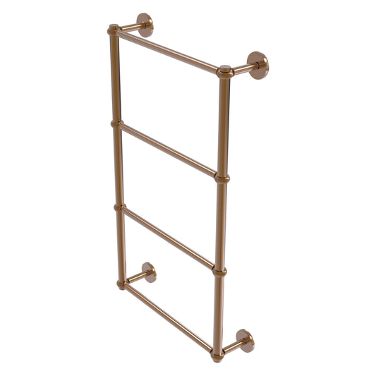 Allied Brass Prestige Skyline 24-in double Brushed Bronze Wall mount 4-tier Towel Bar