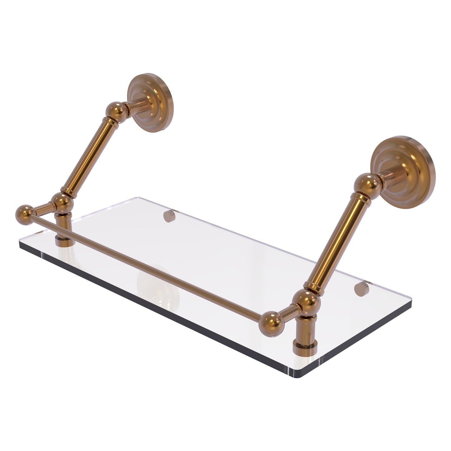 Allied Brass Prestige Que New Brushed Bronze Wall mount Bathroom Shelf ( 18-in x 8-in x 8-in )