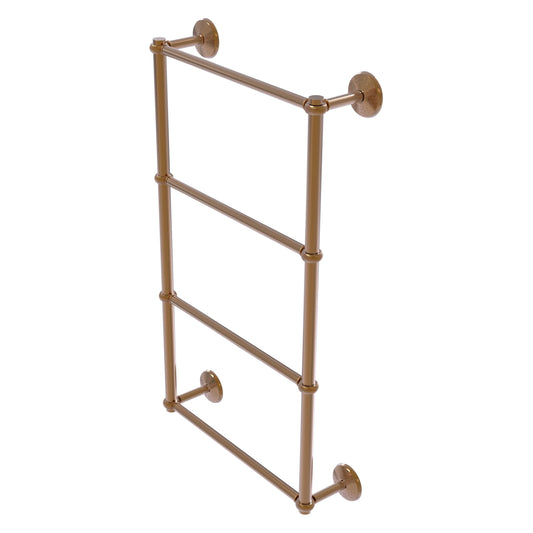 Allied Brass Monte Carlo 24-in double Brushed Bronze Wall mount 4-tier Towel Bar