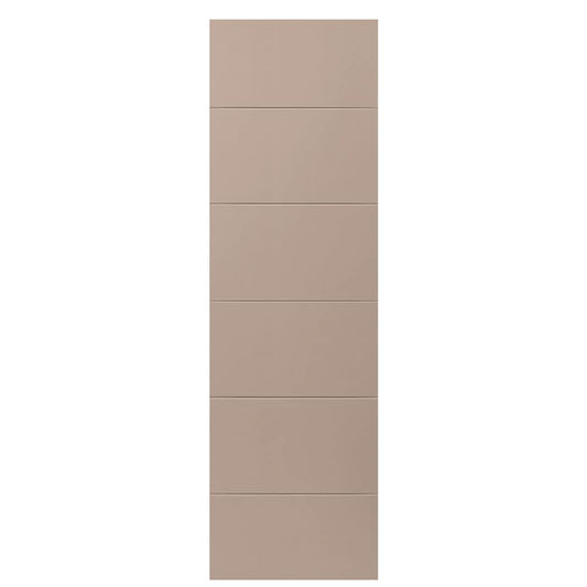 Masonite Melrose 24-in x 80-in Sandpiper Flush Smooth Hollow core Prefinished Molded composite Slab Door