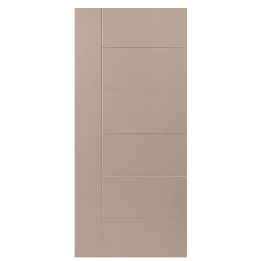 Masonite Berkley 36-in x 80-in Sandpiper Flush Smooth Hollow core Prefinished Molded composite Slab Door