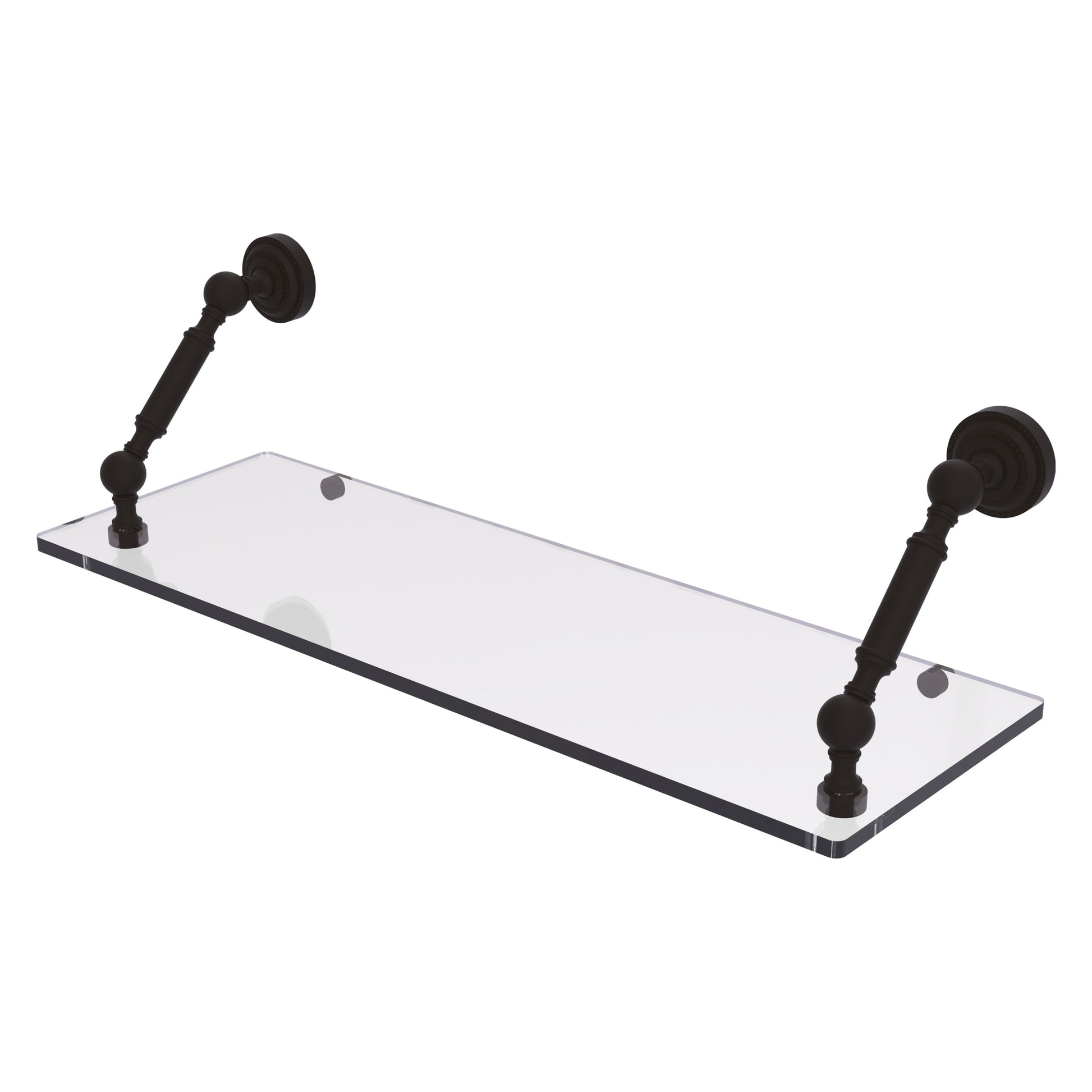 Allied Brass Dottingham Oil-rubbed Bronze Wall mount Bathroom Shelf ( 24-in x 7.3-in x 8-in )